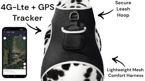 Dependable GSM GPS Tracking Device Waterproof Pet Surveillance System Size:XS
