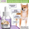 Cat Calming Diffuser & Pet Anti Anxiety Products Feline Calm Pheromones Plug in & Cats Stress Relief Comfort Help with Aggression New Zone Pee Fightin
