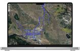 Enhanced Pocket Dog Locator Collar Tracking Device w/ Action Detector Size:XL