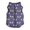 Cartoon Cardigan Waistcoat with Zipper Tractive Hole for Dogs