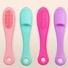 Pet Cats Dog Cleaning Comb Chin Teeth Cleaning Brush